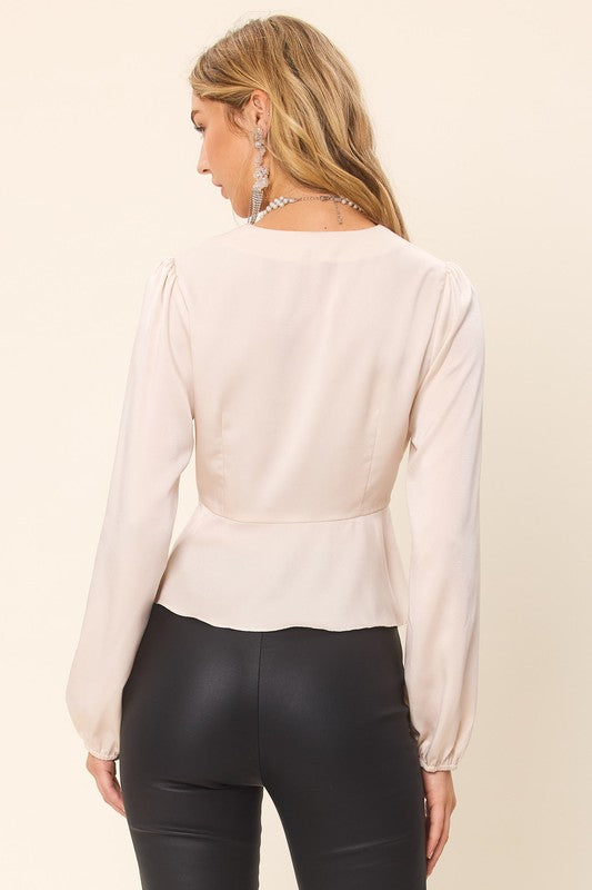 Leandra Knot Blouse